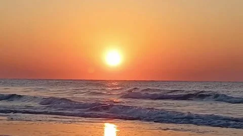 Beautiful Sunset View Stock Footage 246594891