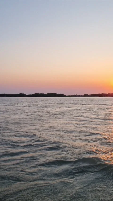 Beautiful sunset view Stock Footage 277790237
