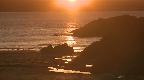 Beautiful Sunset at West Angle Bay 動画素材 67533925