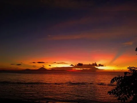 Beautiful sunsets 库存照片