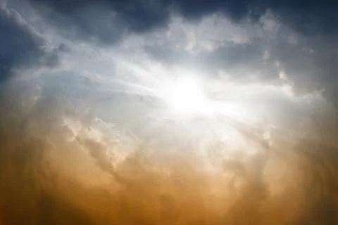 Beautiful sunshine 스톡 일러스트