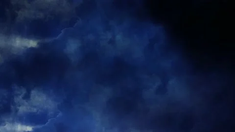 Beautiful  Supercell thunderstorm clouds 4K Stock Footage 171517988