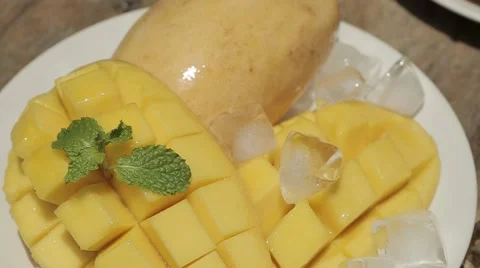 Beautiful supply mango Stock Footage 52538268