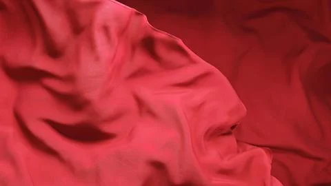 The beautiful surface of the fabric develops in waves and floats in the air. Stock-Illustration