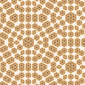 Beautiful suzani loop pattern -great match for graphic and interior design Illustrazione stock