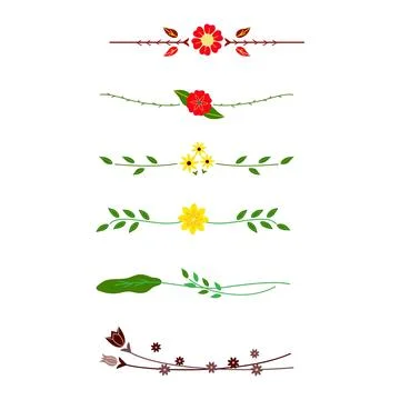 Beautiful symbols, illustrations, sharp. Stock Illustration