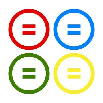 Beautiful symbols, illustrations, sharp. Stock Illustration