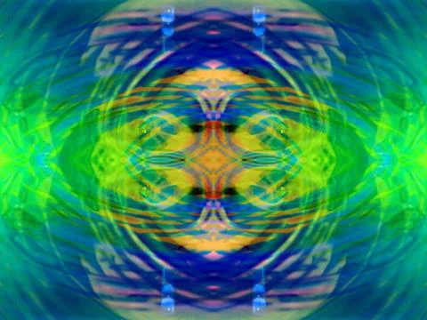 Beautiful symmetrical pattern Stock Photos