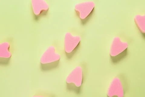 The beautiful tampons stringless Foto stock