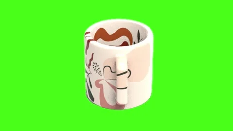 Beautiful Tea Cup Stock-Footage 346765703