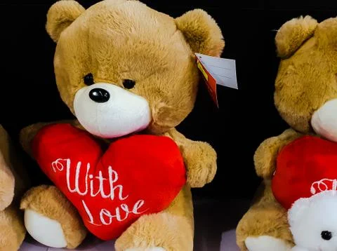 Beautiful teddy bear Stock Photos