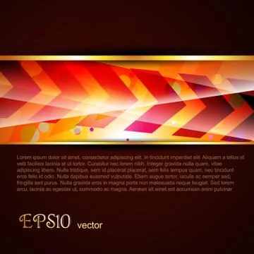 Beautiful template Stock Illustration