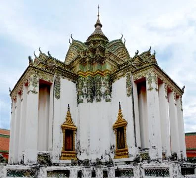 Beautiful temple in Wat Pho Complex (Temple of the Reclining Buddha), Bangk.. Stock Photos