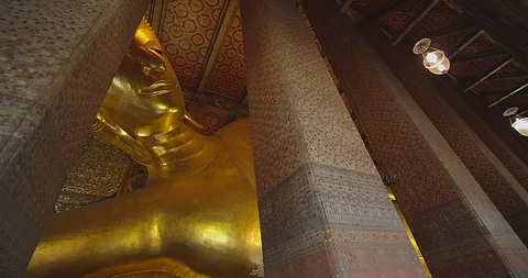 Beautiful temples in Thailand Stock Footage 119002931