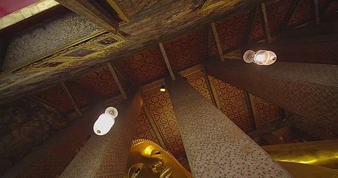 Beautiful temples in Thailand Video stock 119002985