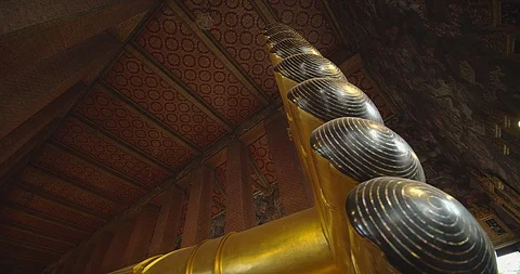 Beautiful temples in Thailand Stock Footage 119003308