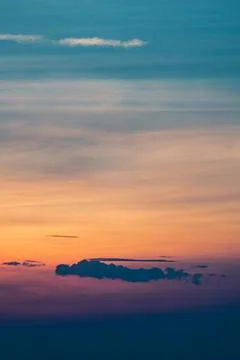 Beautiful texture of clouds and sky for background Stock Photos