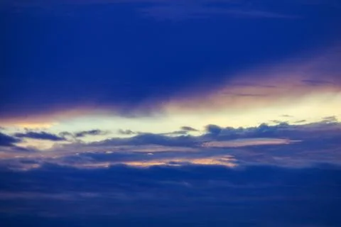 Beautiful texture of clouds and sky for background 写真素材