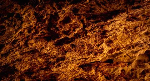 Beautiful texture of dark stone background in the cave Fotos de archivo