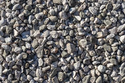 A beautiful texture of gray broken stone Stock Photos