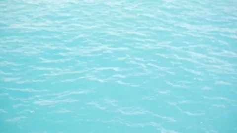 Beautiful texture of sea waves in the middle of the sea during the day Video stock 302320156