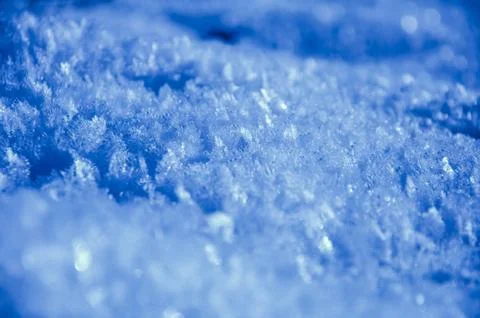 Beautiful texture of snow 库存照片