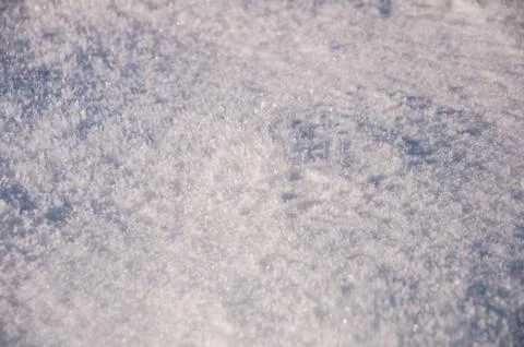 Beautiful texture of snow Stock Photos