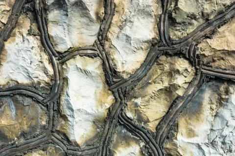 Beautiful texture of stone. Stock Photos