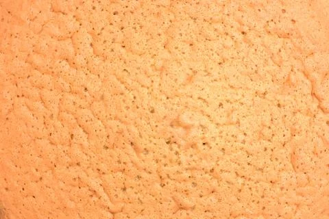 Beautiful texture of the surface of the cupcake close-up, freshly baked Stock Photos