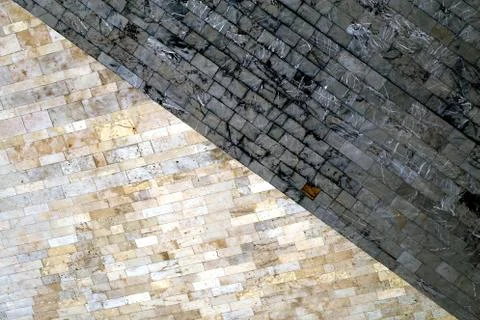 Beautiful texture of the wall of the building Stock Photos