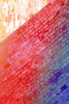 Beautiful texture of the wall of the building Stock Photos