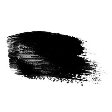 Beautiful textured vector stroke Stock Illustration