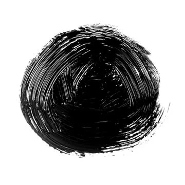 Beautiful textured vector stroke Stock Illustration