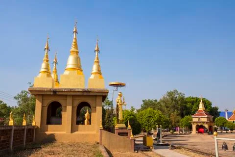 Beautiful thai temple Stock Photos