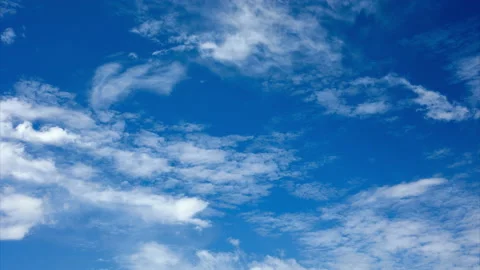 Beautiful Time Lapse Clouds, Rolling Puffy Cloud are Moving,Ultra HD Sunny Stock Footage 231148439