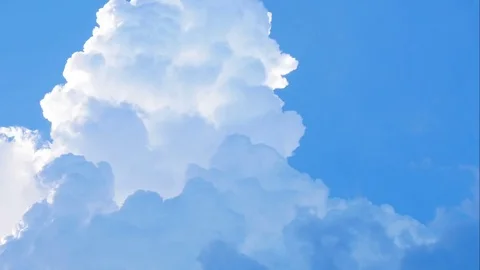 Beautiful Time lapse of cloudscape Stock Footage 81707253