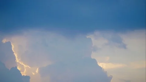 Beautiful Time lapse of cloudscape Stock Footage 81715791