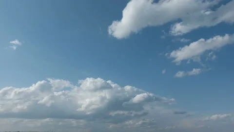 Beautiful time lapse over a keen summer landscape Stock Footage 91753364