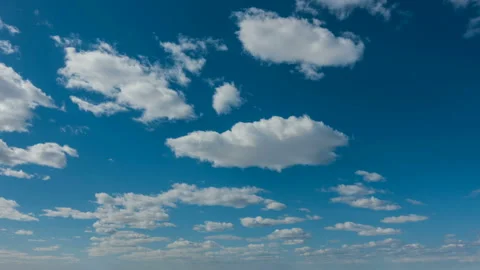 Beautiful time lapse over a keen summer landscape Stock Footage 92031266