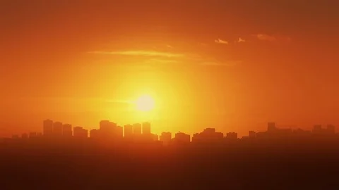 Beautiful time-lapse sunset Video stock 94158694