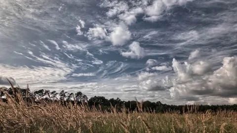 Beautiful timelapse, clouds moving on the sky Vídeos de archivo 79762416