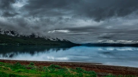 A beautiful timelapse with a cloudy skyes Video stock 94624644