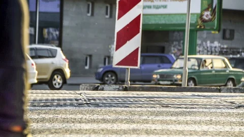 A beautiful timelapse for a crowd of people Stock-Footage 129533534