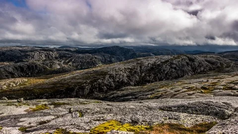 A beautiful timelapse with mountains Video stock 94621843
