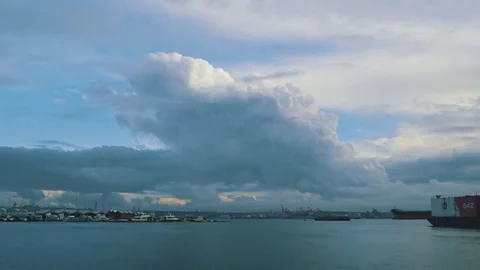 Beautiful timelapse of the sky Stock Footage 71943678