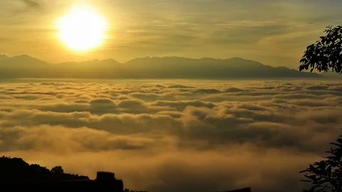 Beautiful timelapse view of nature Stock Footage 126071752