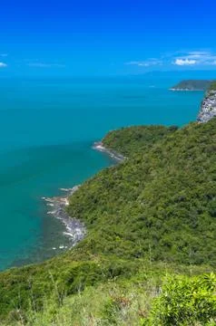 Beautiful top view of ang thong national marine park, thailand Foto stock