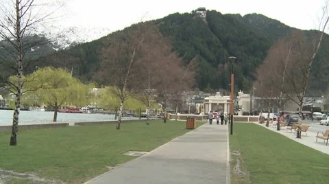 Beautiful town Stock Footage 1309993