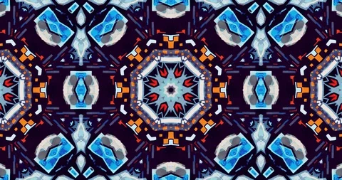 Beautiful Trendy Patterns for your Music Video. Animated Backgrounds. Vidéo 127850009