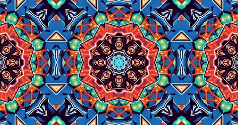 Beautiful Trendy Patterns for your Music Video. Animated Backgrounds. 스톡 동영상 127850672
